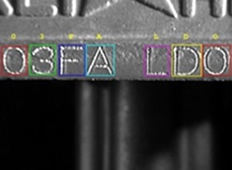 文字認識処理例